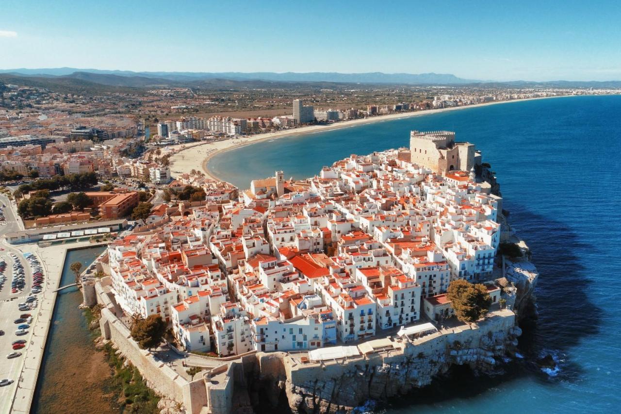Atico-Duplex En Urb. Penismar En 1ª Linea De Playa Leilighet Peñíscola Eksteriør bilde