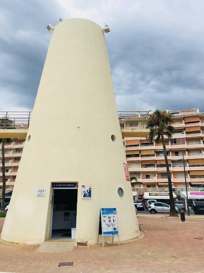 Atico-Duplex En Urb. Penismar En 1ª Linea De Playa Leilighet Peñíscola Eksteriør bilde