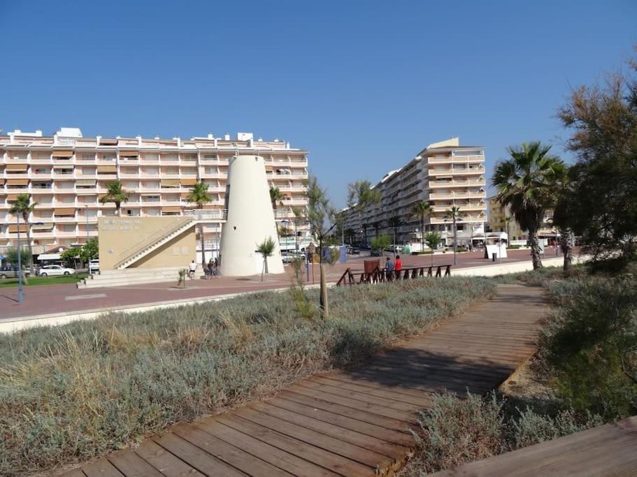 Atico-Duplex En Urb. Penismar En 1ª Linea De Playa Leilighet Peñíscola Eksteriør bilde
